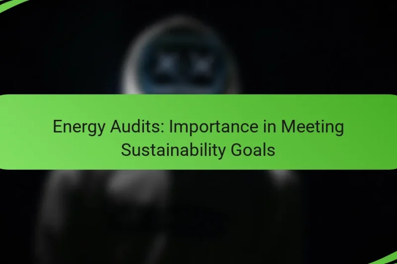 Energy Audits: Importance in Meeting Sustainability Goals